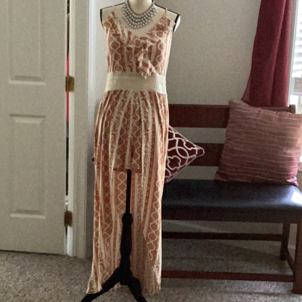 padded cami romper dress